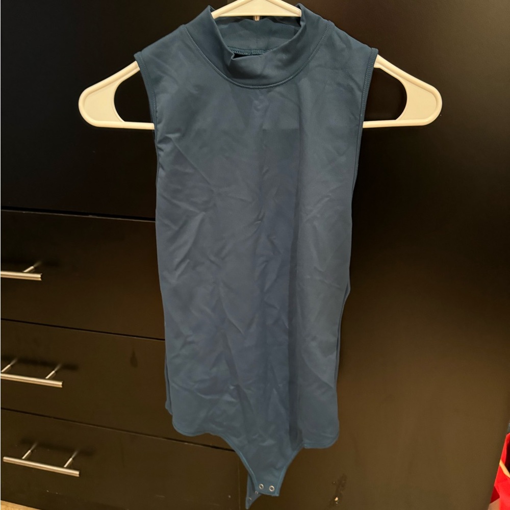 Abercrombie & Fitch Soft A&F Collection Mockneck Bodysuit
